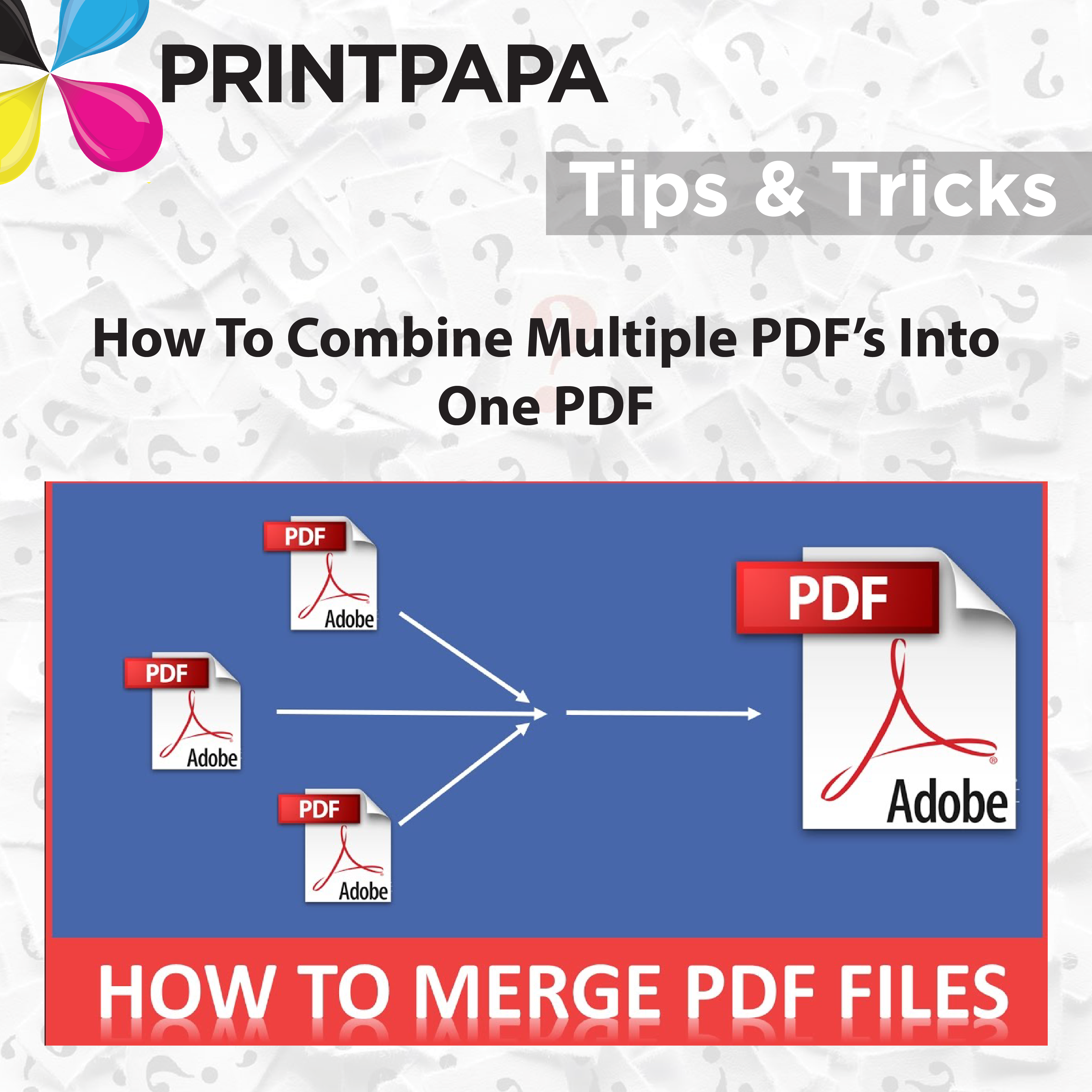 easiest way to combine pdfs