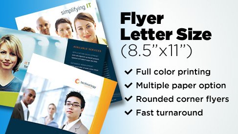 custom shaped flyers