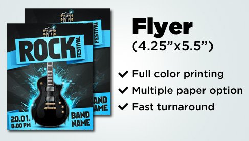 flyer printing services