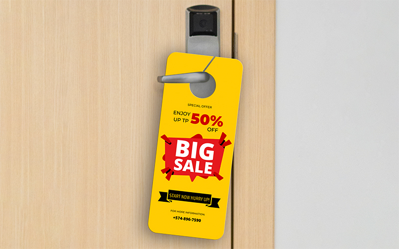 Door Hangers to boost sales