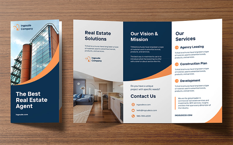 Custom brochure printing